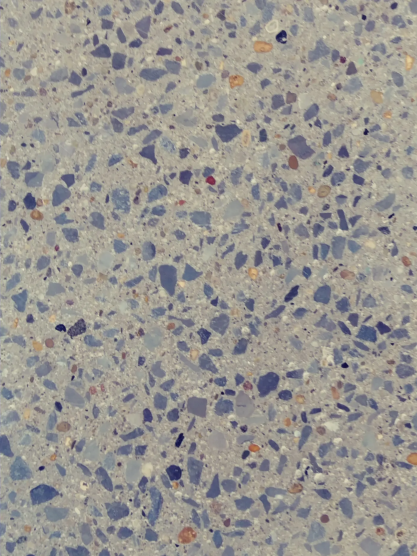 Polished concrete aggregate detail