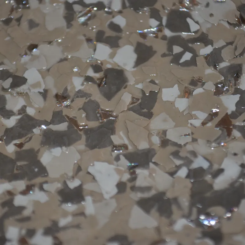 Flake color sample