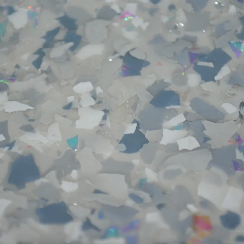 Flake color sample