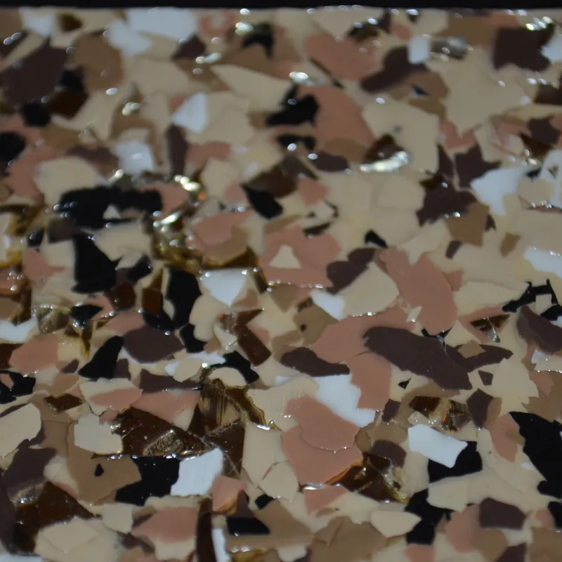 Flake color sample