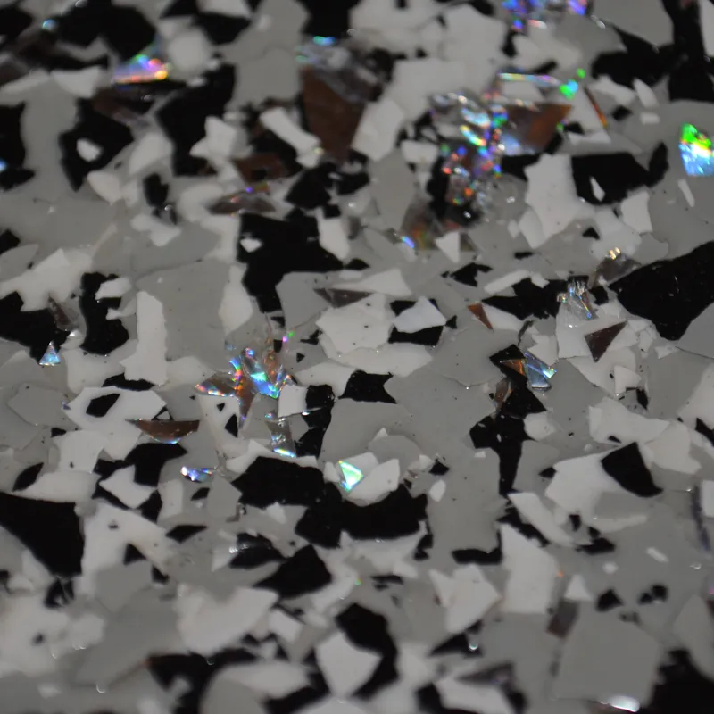 Domino flake color