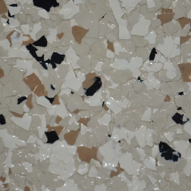 Shoreline flake color